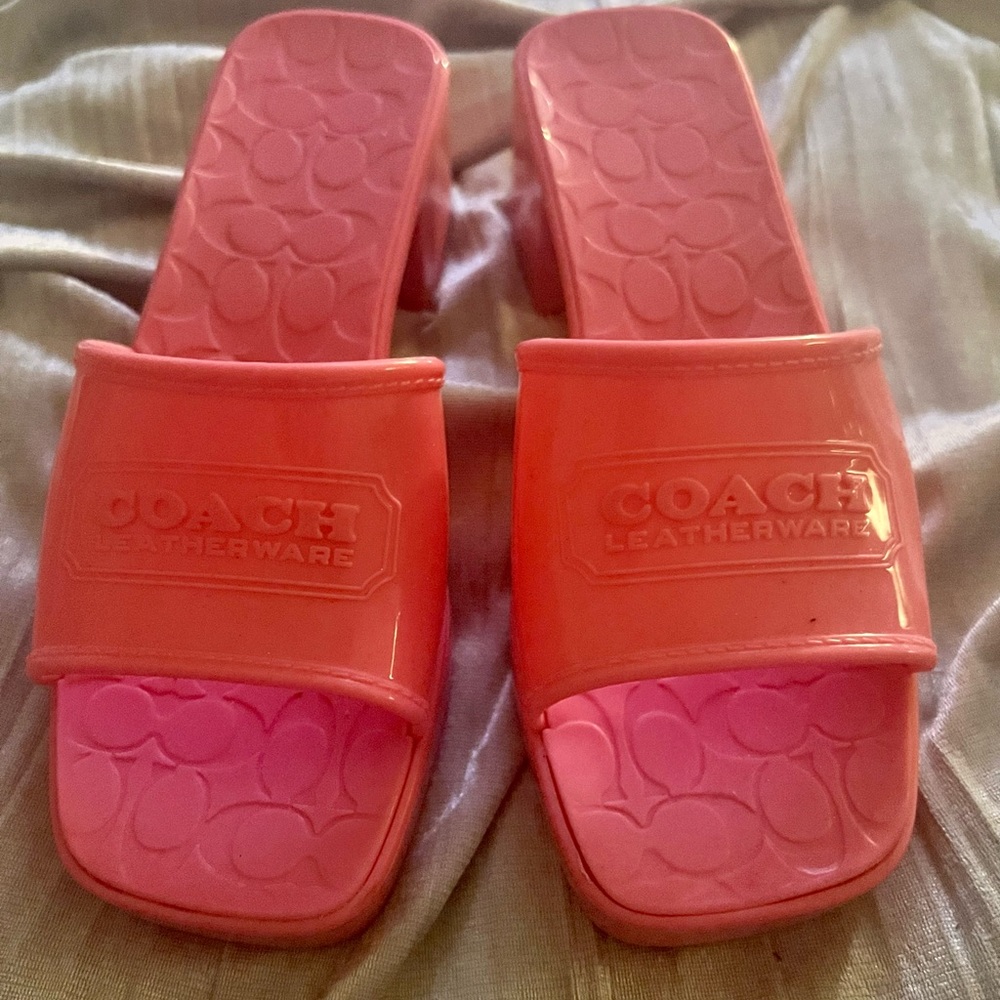 Coach Jelly Sandals